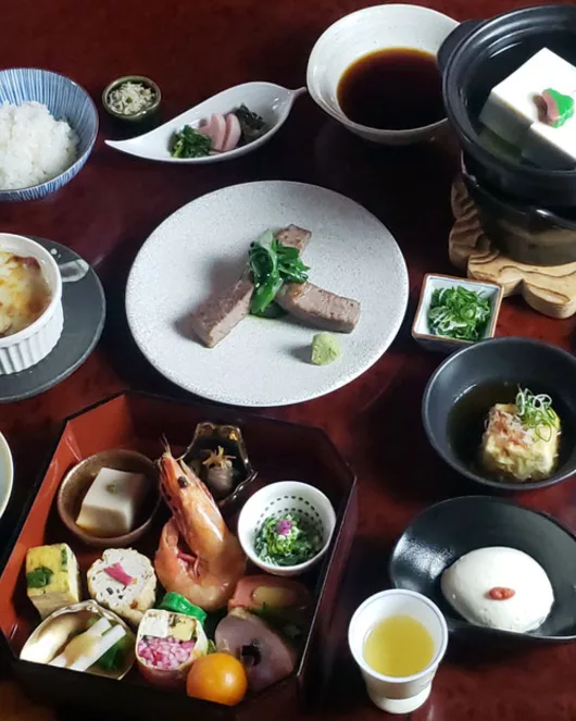 招牌豆腐料理午餐
